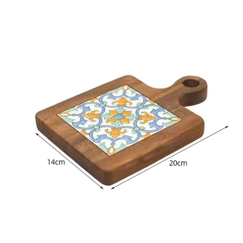 Vintage Pattern Ceramic Placemat