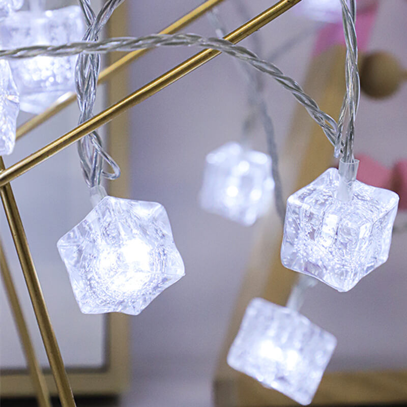 LED Ice Cube String Lights