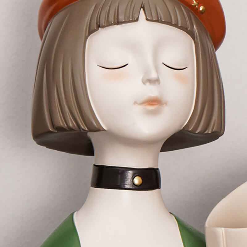 Cool Girl Bouquet Resin Decoration