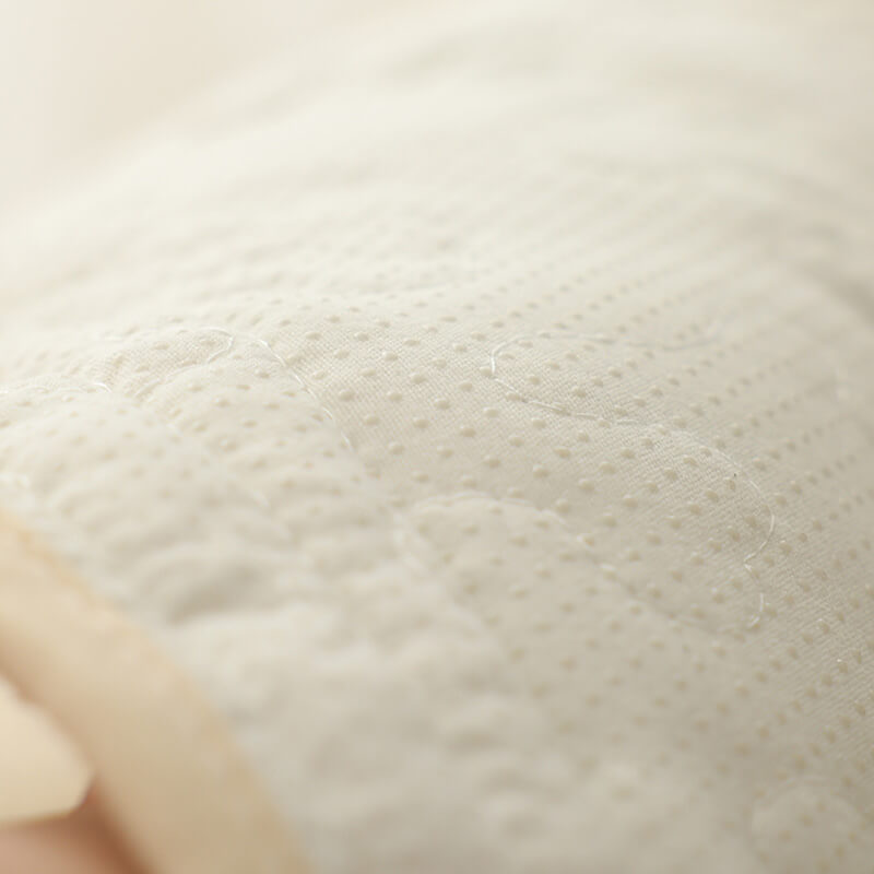 Pleated Macrame Grid Rug