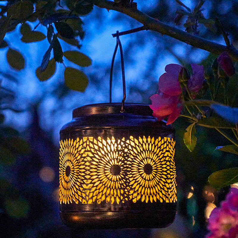 Solar Retro Lantern Outdoor Decorative Lights