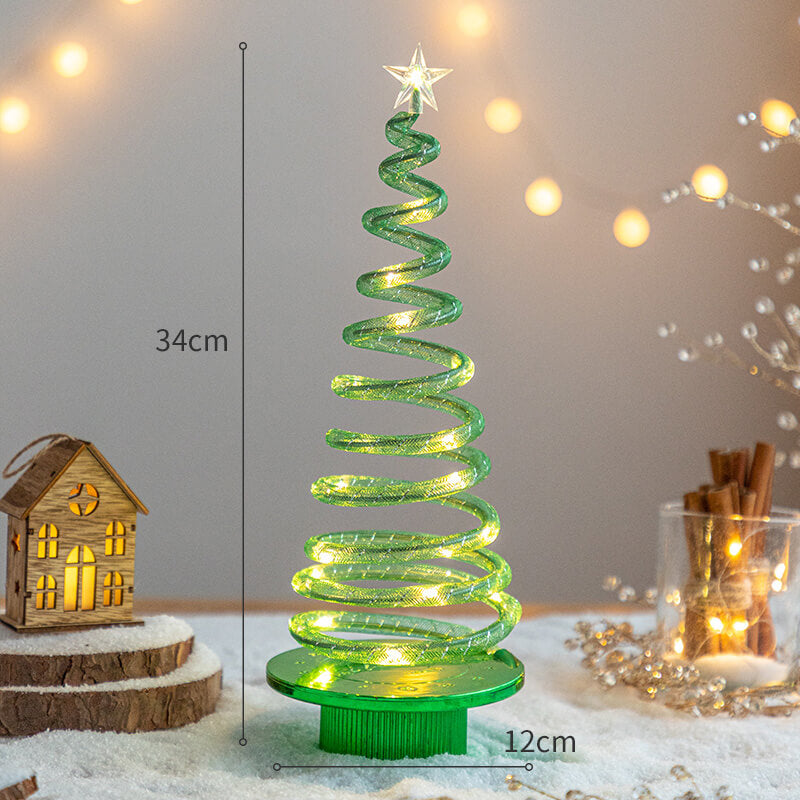 Spin Christmas Annular LED Lights