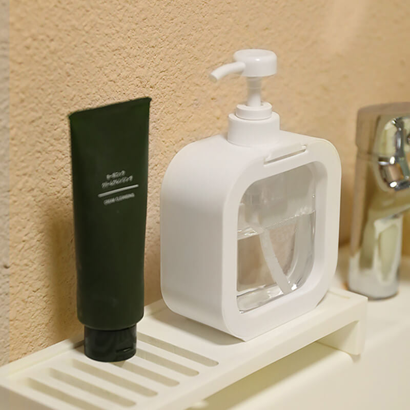 White Simple Soap Dispenser