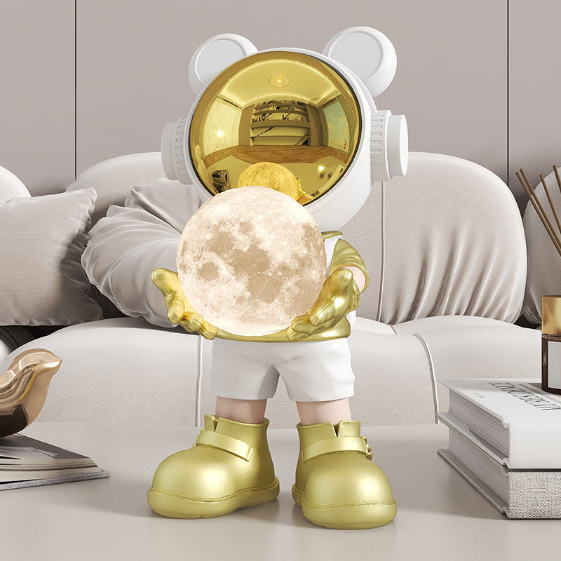 Astronaut Moon Table Lamp