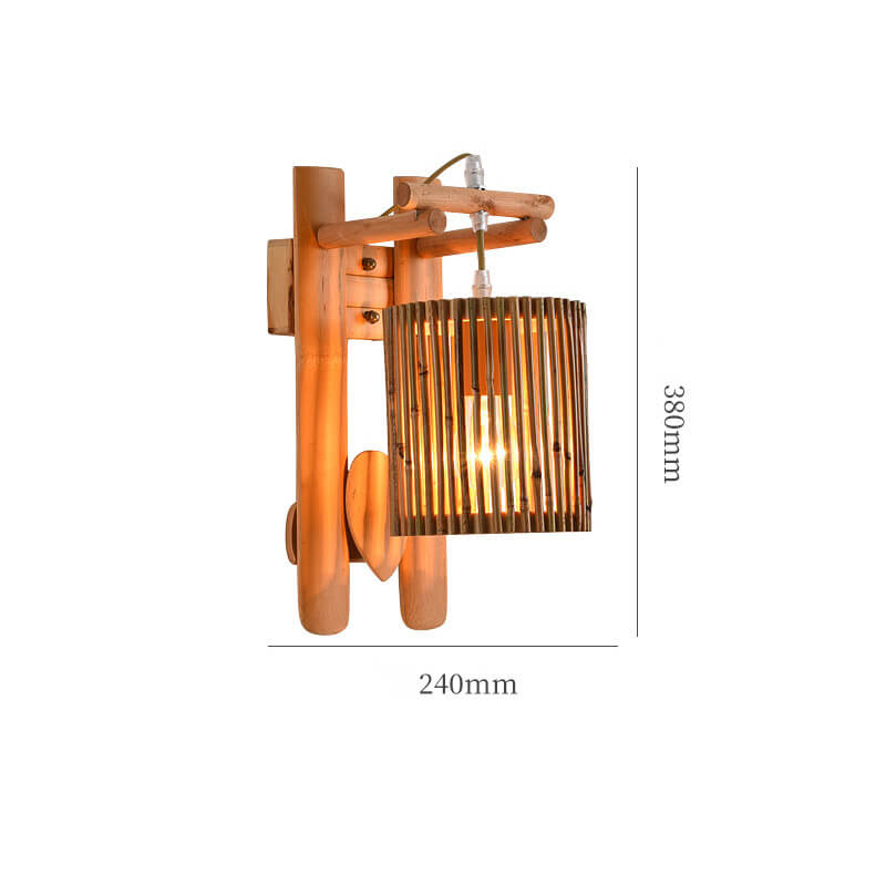 Bamboo Wall Lamp