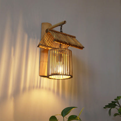 Bamboo Wall Lamp