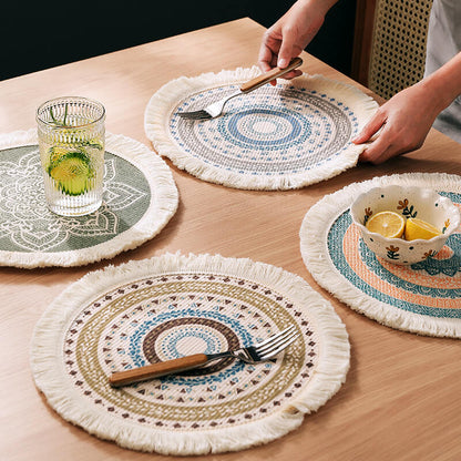 Boho Tassel Placemats