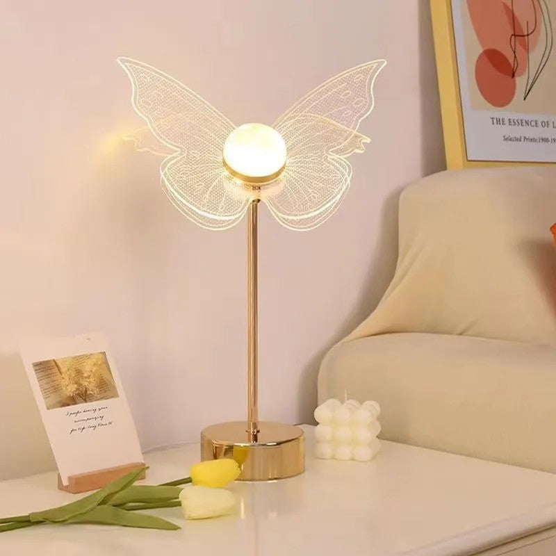 Butterfly Flower Table Lamp