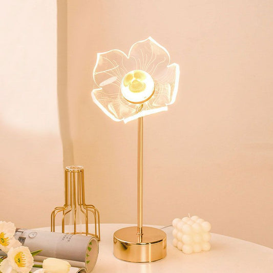 Butterfly Flower Table Lamp