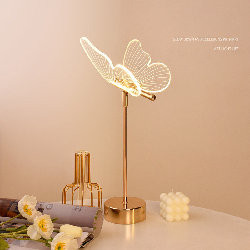 Butterfly Flower Table Lamp