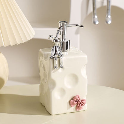 Ceramic Cheese Lotion Bottle