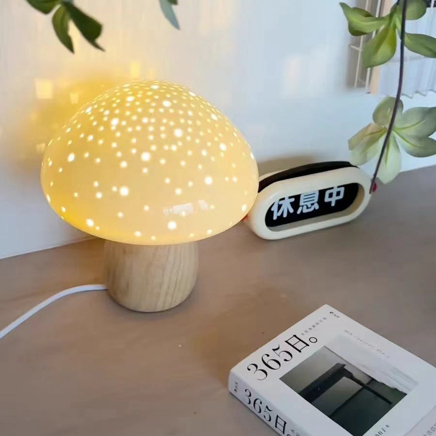 Ceramic Mushroom Table Lamp