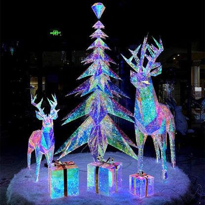 Symphony Christmas Elk Night Light