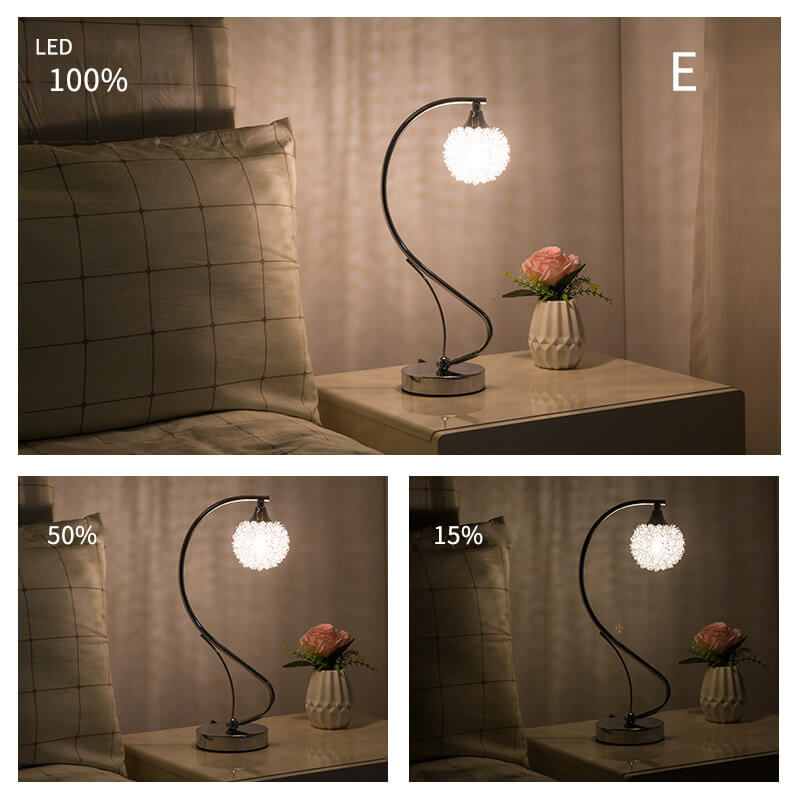 Creative Aluminum Ball Table Lamp