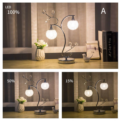 Creative Aluminum Ball Table Lamp