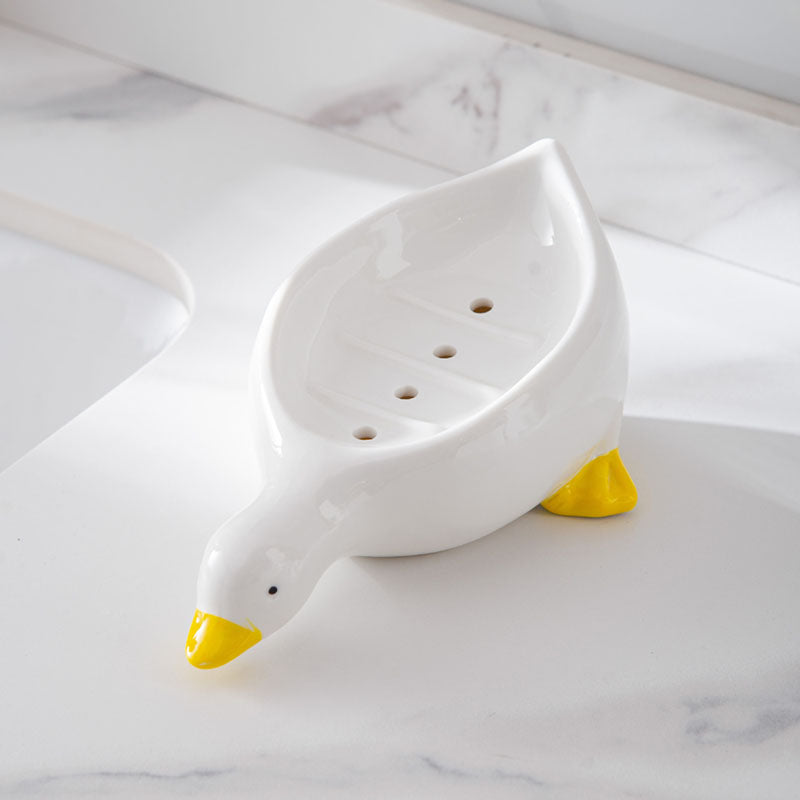 Creative Cute Duck Soap Box