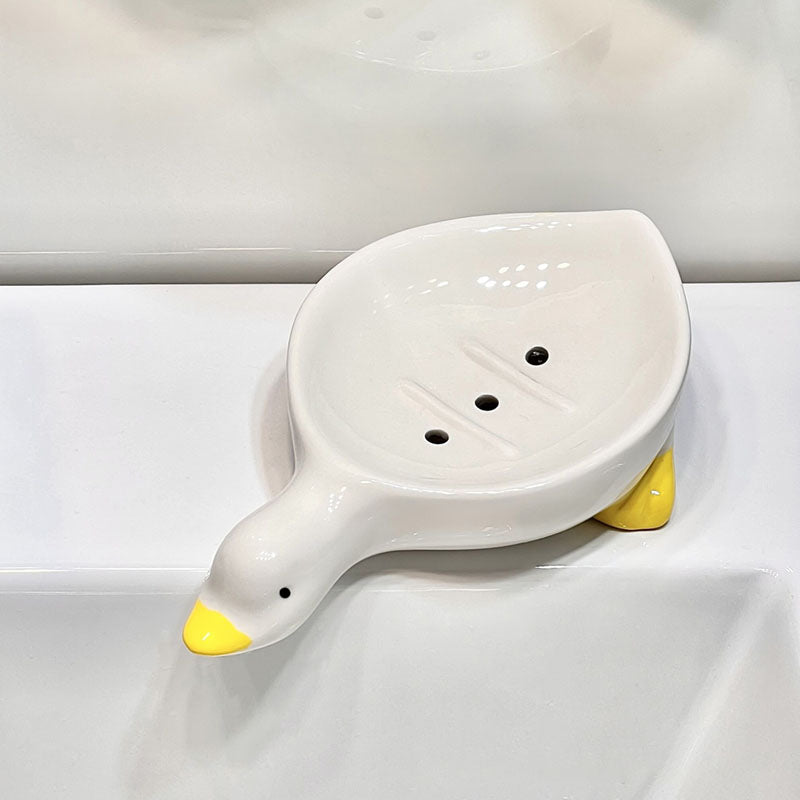 Creative Cute Duck Soap Box