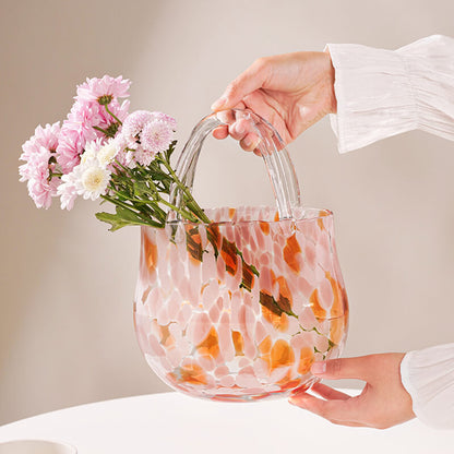 Creative Leopard Glass Vase
