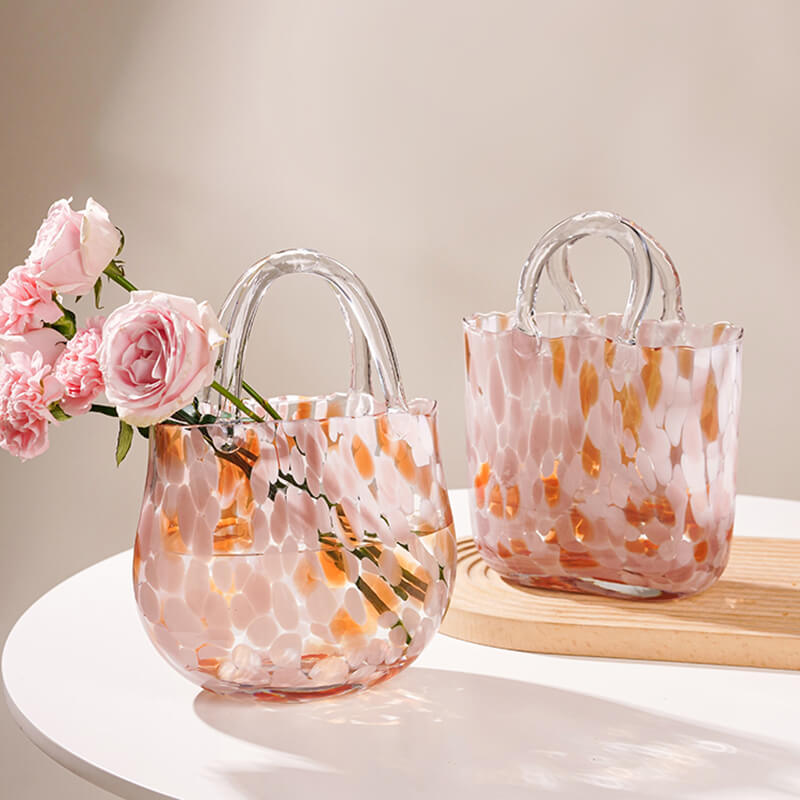 Creative Leopard Glass Vase