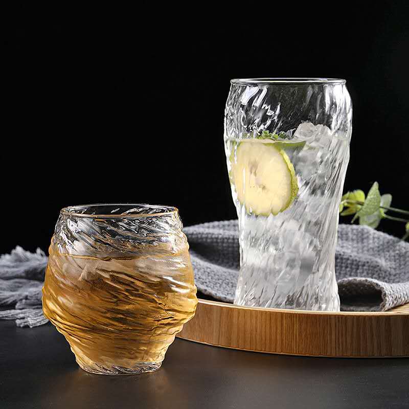 Creative Hammered Glass Cup