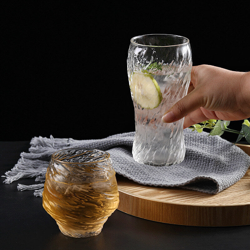 Creative Hammered Glass Cup