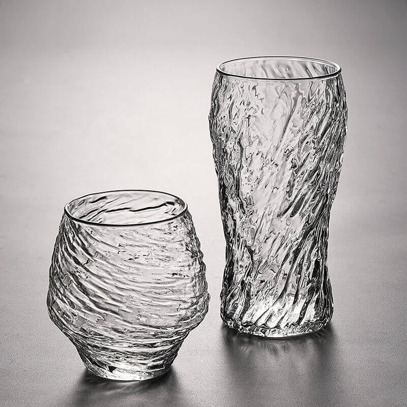 Creative Hammered Glass Cup