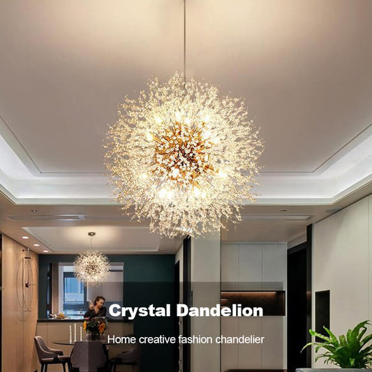 Crystal Dandelion Chandelier