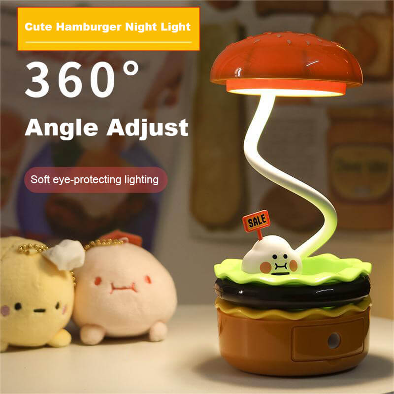 Cute Burger Night Light