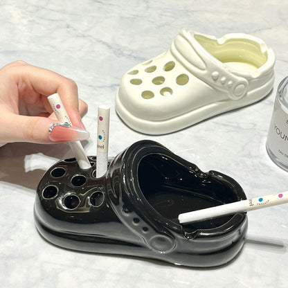 Cute Hole Shoe Ashtray