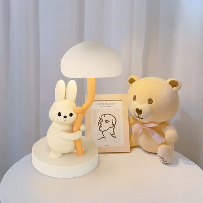 Cute Rabbit Small Desk Lamp