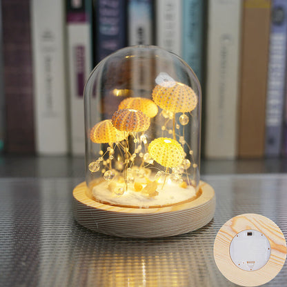 DIY Sea Urchin Night Light