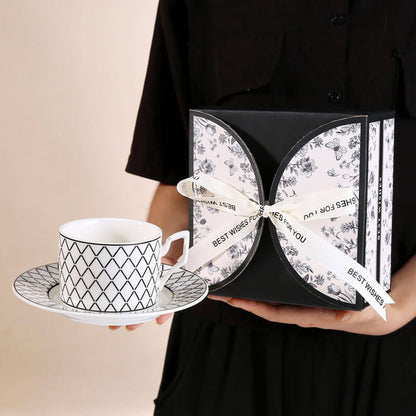 Fashion Coffee Cup And Saucer Set