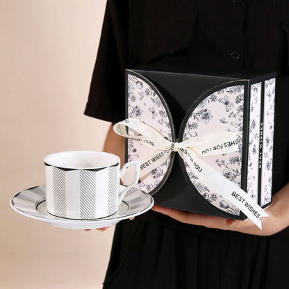 Fashion Coffee Cup And Saucer Set