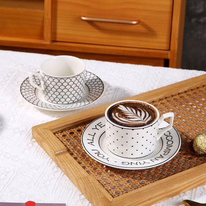 Fashion Coffee Cup And Saucer Set