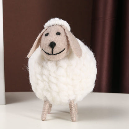 Fun Plush Sheep Ornaments