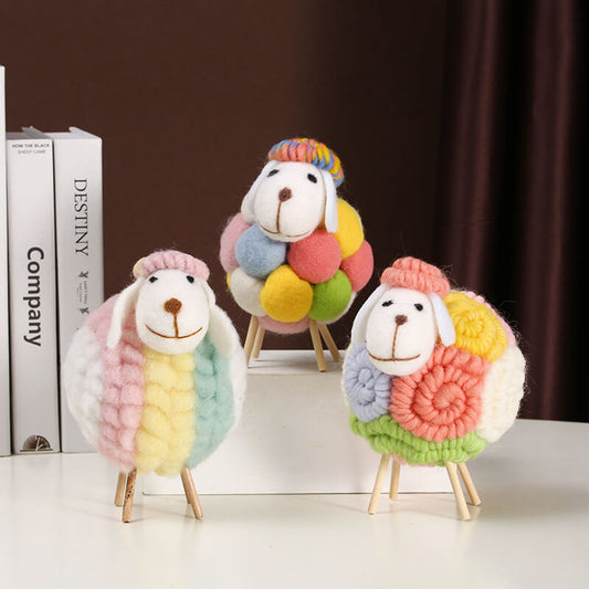 Fun Plush Sheep Ornaments