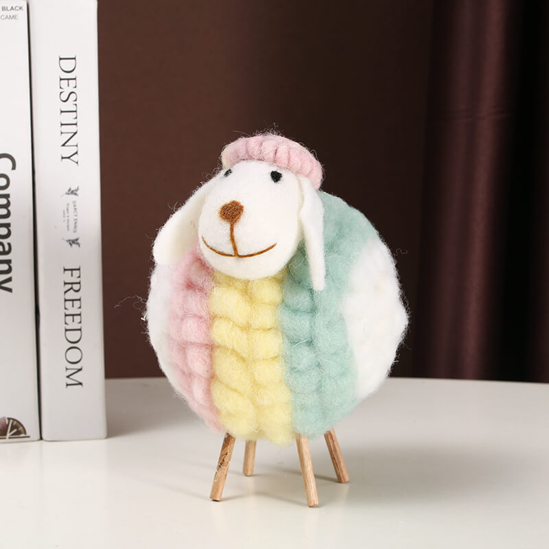 Fun Plush Sheep Ornaments