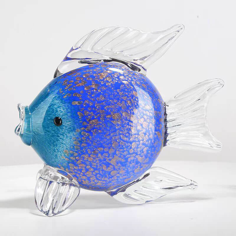 Glaze Colorful Fish Ornaments