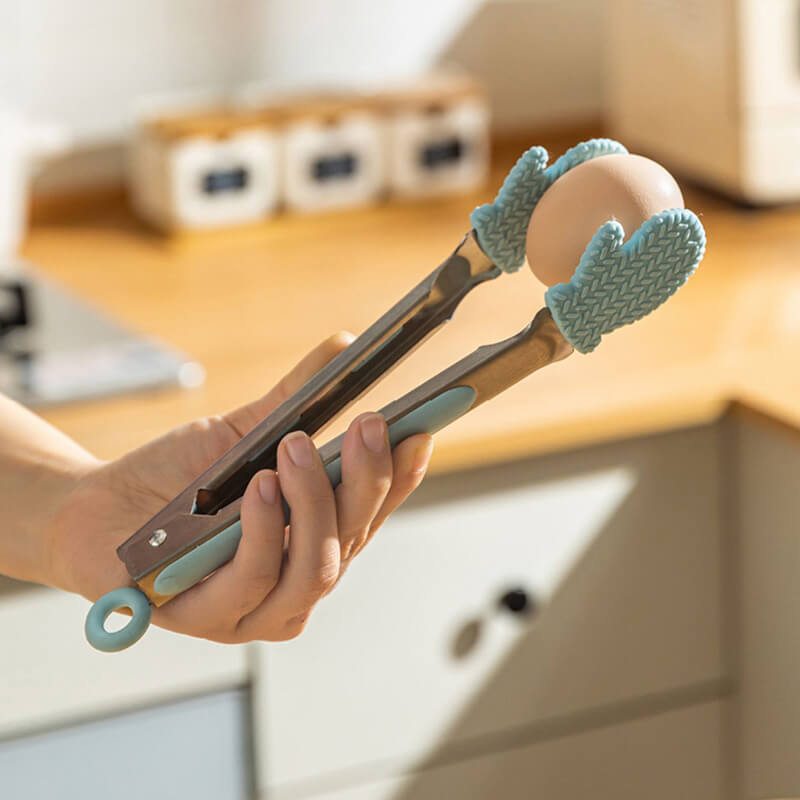 Glove Shaped Silicone Baking Tongs