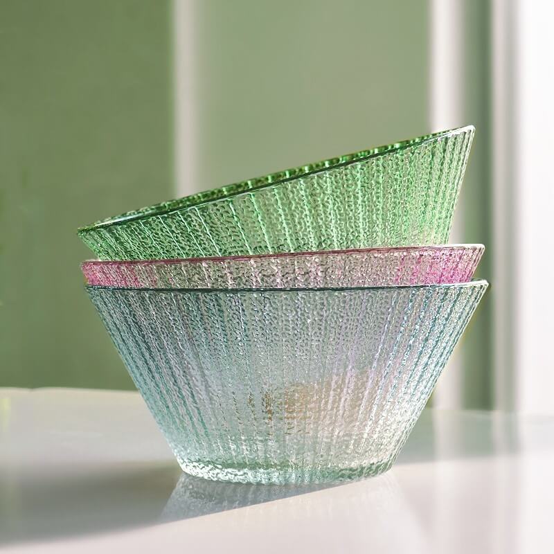Gradient Glass Bowl