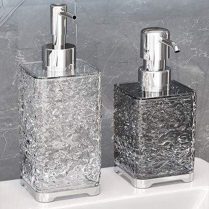 Ice Pattern Soap Dispenser Bottle