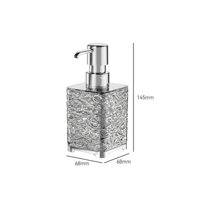 Ice Pattern Soap Dispenser Bottle