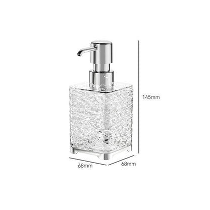 Ice Pattern Soap Dispenser Bottle