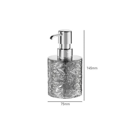 Ice Pattern Soap Dispenser Bottle