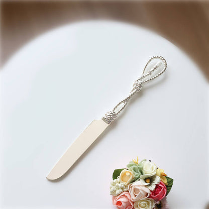 Knot Design Stainless Steel Cake Spatula