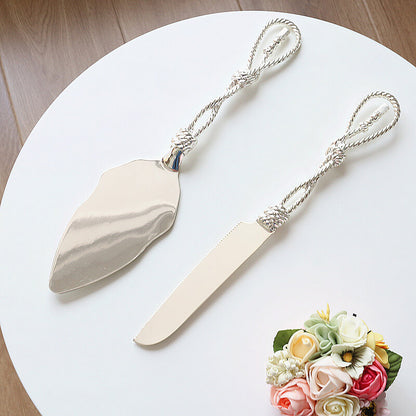 Knot Design Stainless Steel Cake Spatula