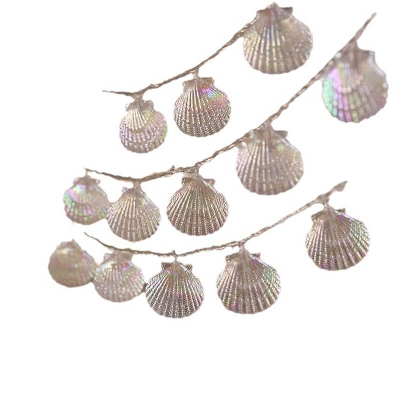MOREUSHOP | LED Romantic Fluorescent Shell String Light – Moreushop