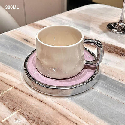 Light Luxury Ceramic Coffee Cup