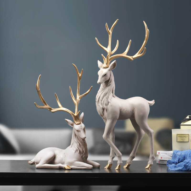 MOREUSHOP | Light Luxury Elk Home Decoration – Moreushop®