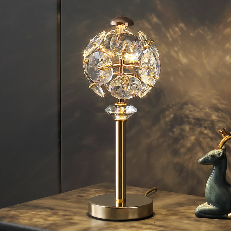 Light Luxury Crystal Table Lamp